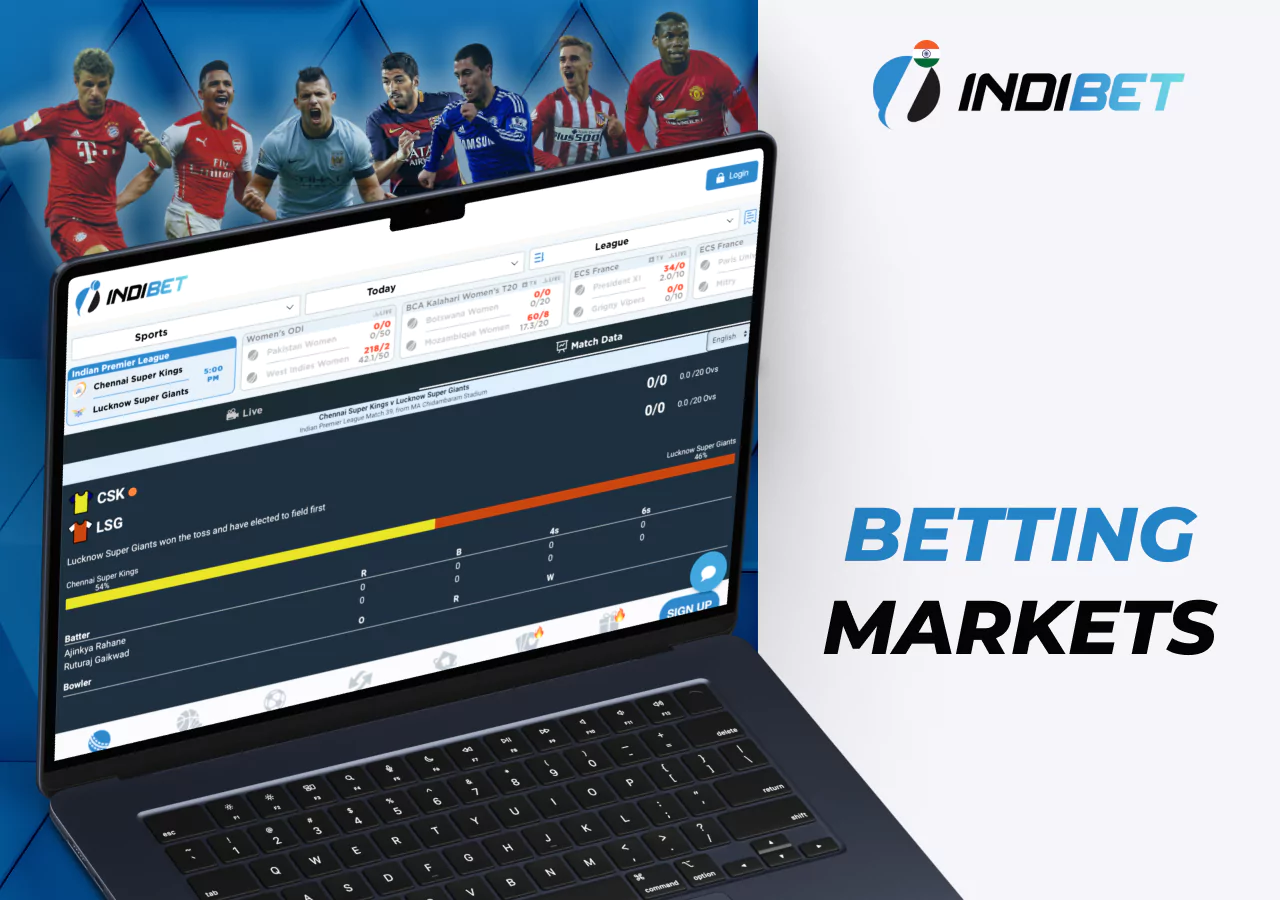 Betting on various sports in India