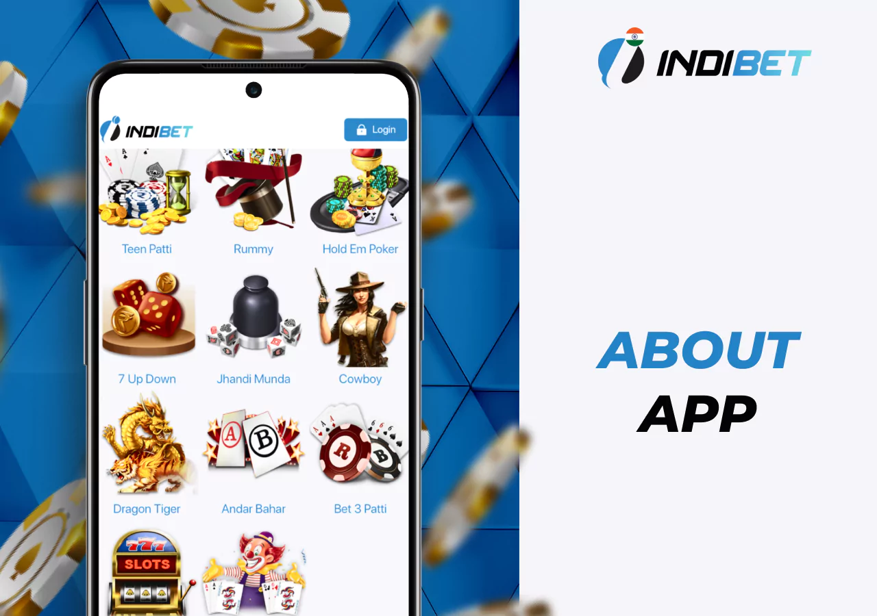 Main characteristic of the Indibet app