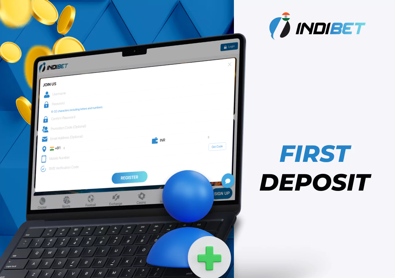 Necessary steps to make your first deposit to your account